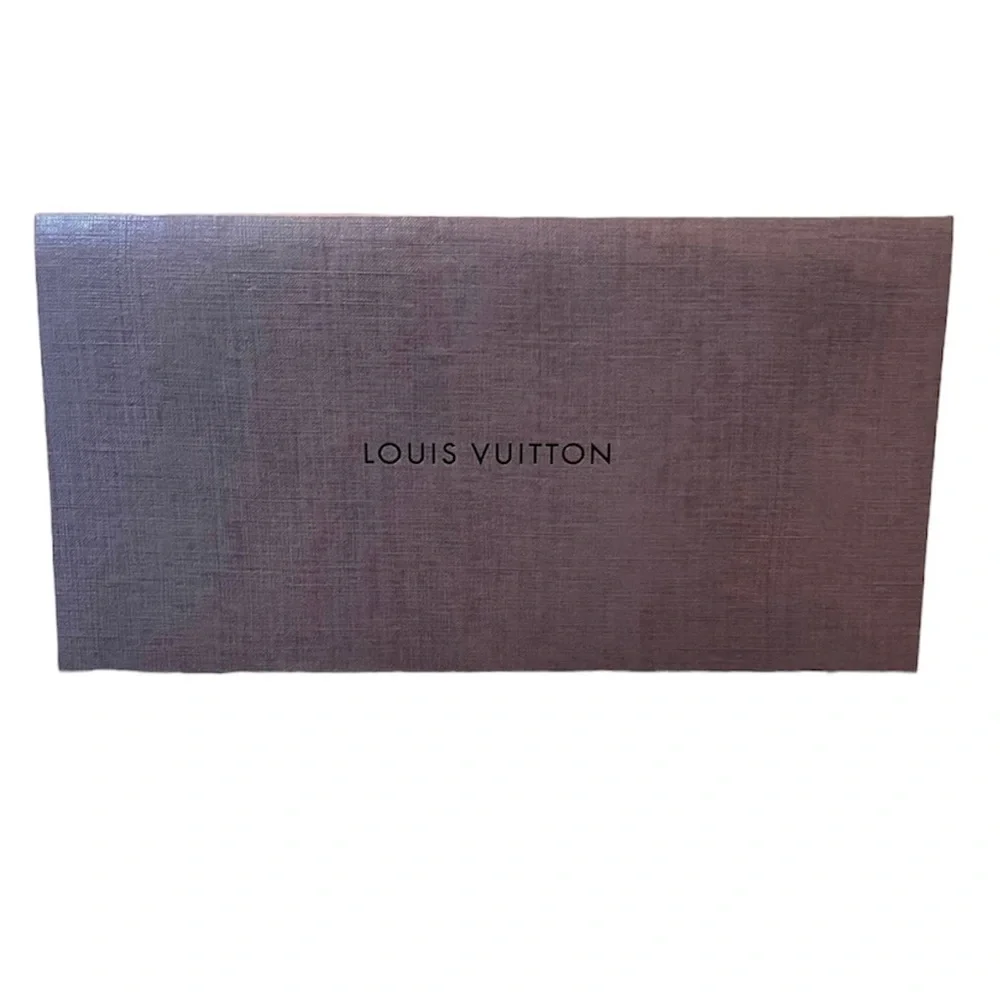 LOUIS VUITTON Brown Envelope Sleeve & Paper Slip